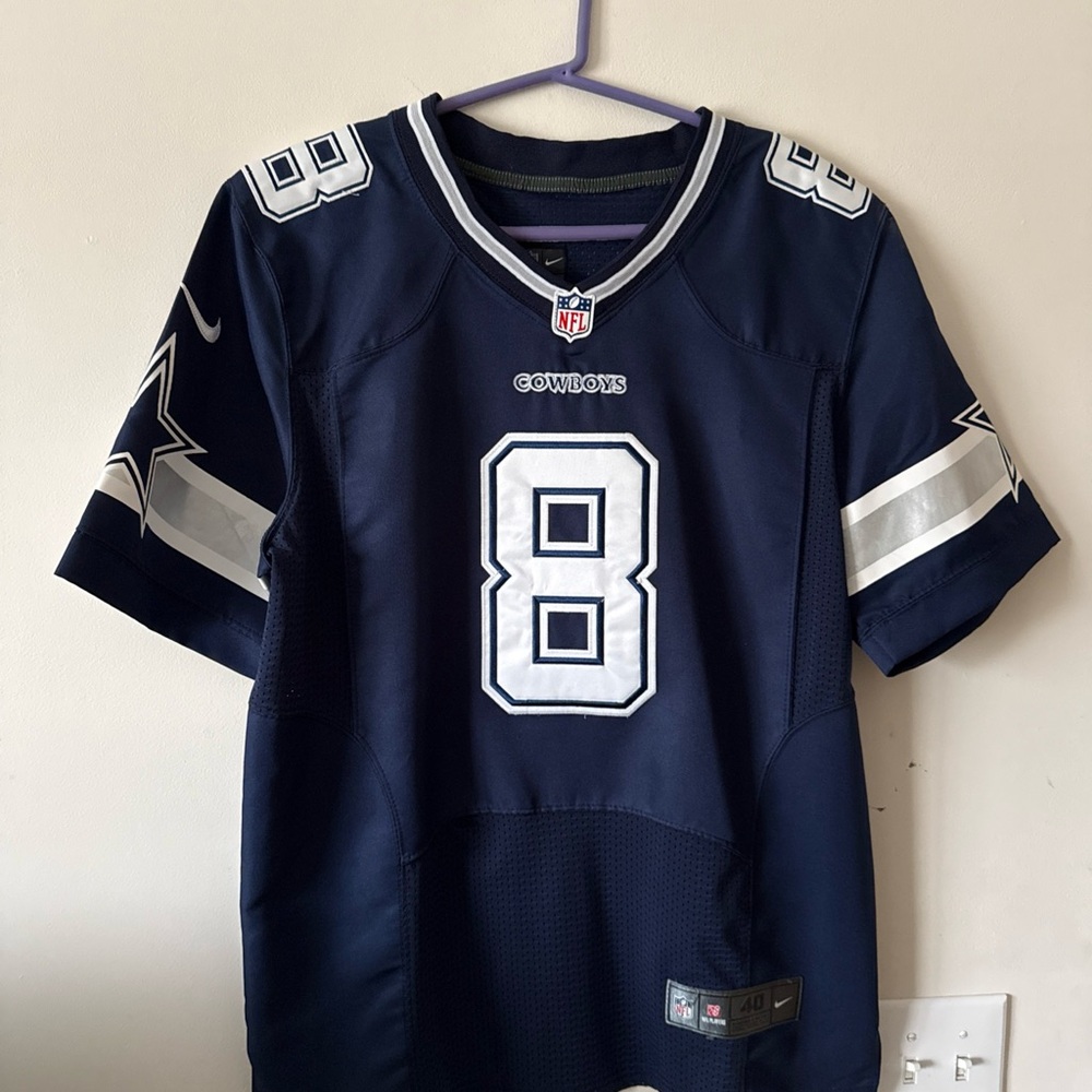 Men’s Nike Troy Aikman #8 Dallas Cowboys NFL Football Jersey Sz 40 - Blue RARE